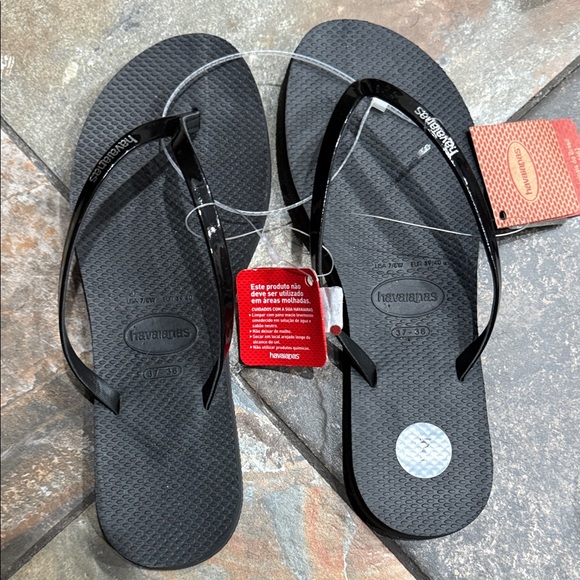 Havaianas Shoes - Havaianas Classic Black Sandals